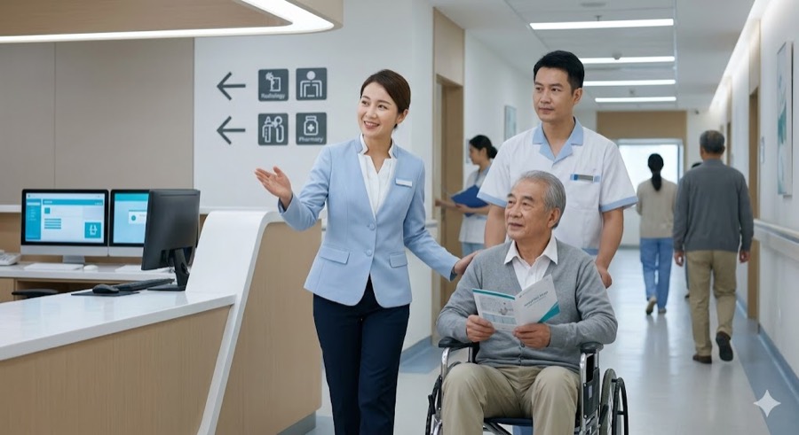 院内与本地陪同支持